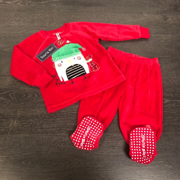 Pyjama velvet - 6-9 months - Picture 1 of 5